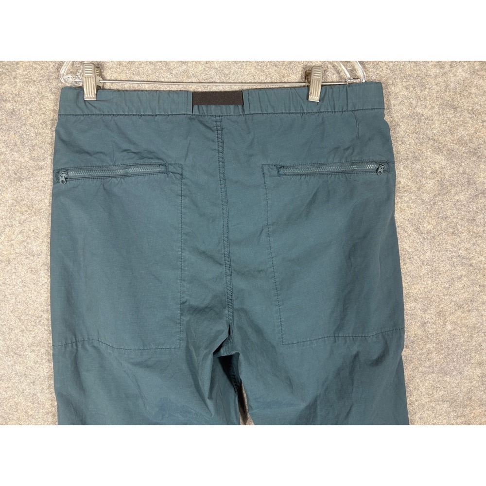 GAP Mens Belted Utility Hiking Cropped Pants Indigo‎ Slate Size L Relaxed Fit - Picture 9 of 9